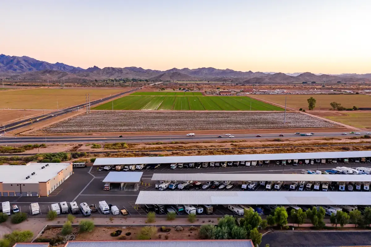 Storage Facility Exterior Units